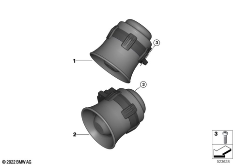 Loudspeaker for 2025 BMW-Motorrad CE #0