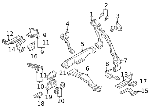 Ducts for 2013 Audi Q7 #1