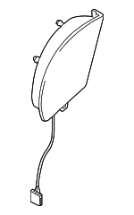 8H0880242A6PS - Electrical: Seat Air Bag for Audi: A4, A4 Quattro, RS4, S4 Image