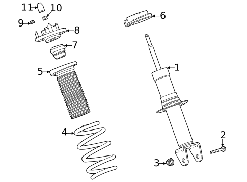 Shocks & Components for 2021 Chevrolet Corvette #5