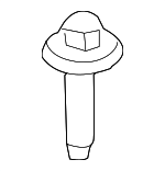 Radiator Support Access Cover Bolt