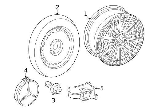 Wheel for 2024 Mercedes-Benz EQB 300 #0