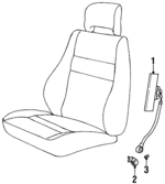 9138719 - Electrical: Side Air Bag for Volvo Image