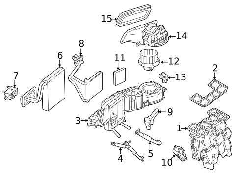 Evaporator & Heater Components for 2019 Mercedes-Benz SLC43 AMG #0