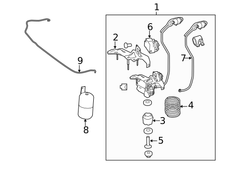 Ride Control Components for 2007 Mercedes-Benz R 63 AMG&reg; #0