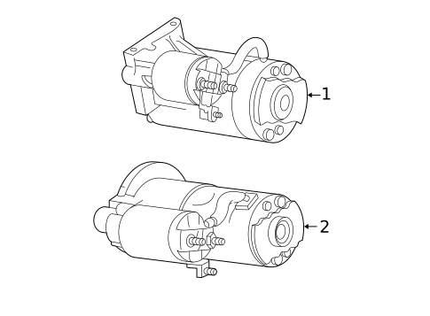 Starter & Related Components for 1998 Jeep Wrangler #0