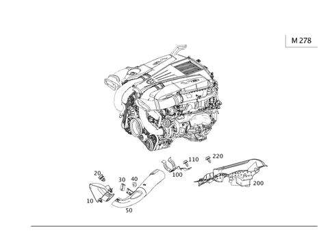 Engine Ventilation for 2016 Mercedes-Benz E550 #0