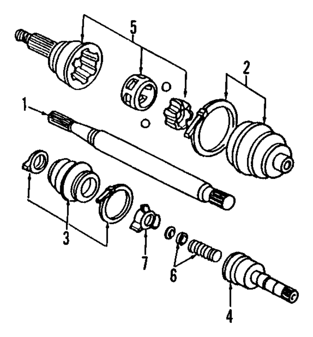 4641024 - Suspension: Cv Axle Shaft for Mopar Image