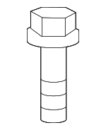 284172F000 - Exhaust: Heat Shield Bolt for Genesis: G70, G80, G90, GV70, GV80, GV80 Coupe | Hyundai: Accent, Elantra, Elantra Coupe, Elantra GT, Elantra N, Genesis, Genesis Coupe, Kona, Palisade, Santa Cruz, Santa Fe, Santa Fe Sport, Santa Fe XL, Sonata, Tucson, Veloster, Venue Image image