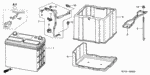 92101060120H - Electrical/Exhaust/Heater/Fuel: BOLT, HEX. (6X12) for Honda Image