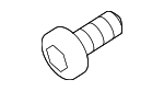 986216 - Body: License Bracket Screw for Volvo Image