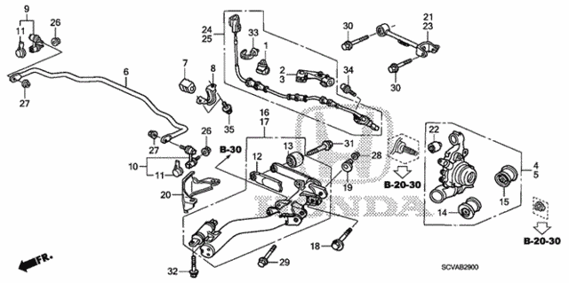Rear Lower Arm for 2008 Honda Element #0