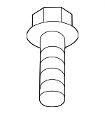 11547421 - Suspension: Air Deflector Bolt for Buick: Enclave, Encore GX, Envision, Envista, Regal Sportback, Regal TourX | Cadillac: ATS, CT4, CT5, CT6, CTS, Escalade, Escalade ESV, ESCALADE IQ, LYRIQ, OPTIQ, XT4, XT5, XT6 | Chevrolet: Blazer, Blazer EV, Bolt EUV, Bolt EV, Camaro, Colorado, Corvette, Cruze, Equinox, Equinox EV, Malibu, Silverado 1500, Silverado 1500 LTD, Silverado 2500 HD, Silverado 3500 HD, Silverado EV, Suburban, Tahoe, Trailblazer, Traverse, Traverse Limited, Trax | GMC: Acadia, Canyon, Hummer EV Pickup, Hummer EV SUV, Sierra 1500, Sierra 1500 Limited, Sierra 2500 HD, Sierra 3500 HD, Sierra EV, Terrain, Yukon, Yukon XL | Oldsmobile: Intrigue | Pontiac: G6, Grand Am, Grand Prix | Saturn: Aura, Ion, Sky Image