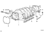 11611729528 - Engine: Intake Manifold for BMW Image