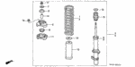51606SV7A02 - : Strut for Honda Image