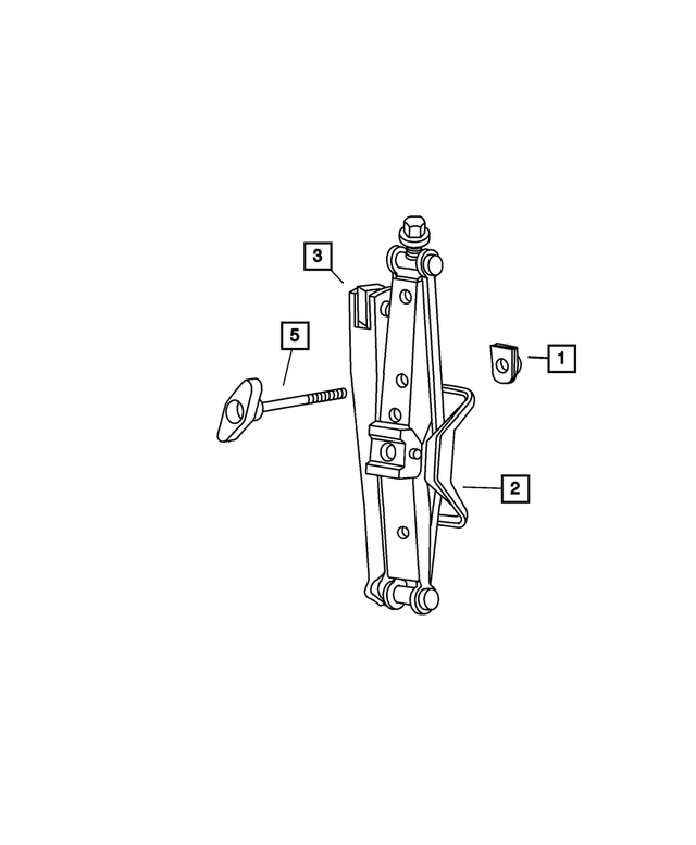 6504118 - Wheels, Covers and Jacks: M6 X 1.00 U-nut for Mopar Image