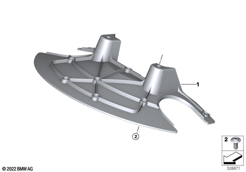 Front Wheel Fender for 2026 BMW-Motorrad M 1000 RR #1