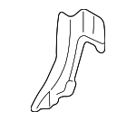 3L2Z35114A64AAA - Body: Lower Trim Panel for Ford: Explorer Sport Trac Image