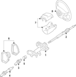 4522006020 - Steering: Intermediate Shaft for Toyota: Camry Image