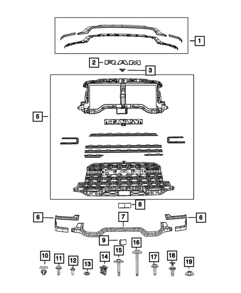 Grilles for 2025 Ram 3500 #4