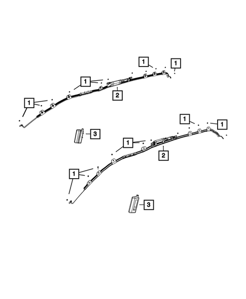 Air Bags for 2025 Chrysler Pacifica #1
