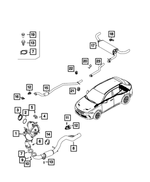 68166248AA - : Exhaust Gasket for Mopar Image
