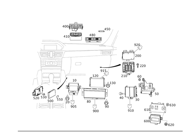 172810001164 - Electrical Equipment and Instruments: Contact Plate for Mercedes-Benz Image