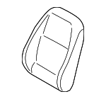 88350H9020 - Body: Seat Back Pad for Hyundai: Accent Image