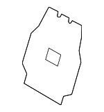 88345H9000 - Body: Insulator for Hyundai: Accent Image