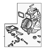 80225TK8A02 - : 2011-2017 Honda Odyssey - Evaporator Assembly for Honda: Odyssey Image