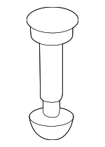 7687958010 - Body: Spoiler Assembly Pin for Lexus: IS300, IS350, IS500, LX600, LX700h Image