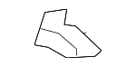 95555527800 - Body: Side Trim Panel Clip for Porsche Image
