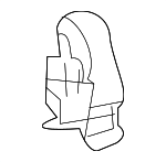 90666SDAA01 - Electrical: Lamp Cover Retainer for Acura Image