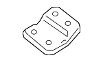 550541PA0B - Suspension: U-Bolt Plate for Nissan: NV1500, NV2500, NV3500, TITAN XD Image