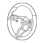 78501TVAA00ZA - Steering: Steering Wheel for Honda: Accord, Insight Image