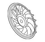 8K0959455H - Cooling System: Fan &amp; Motor for Audi: S4, S5 Image