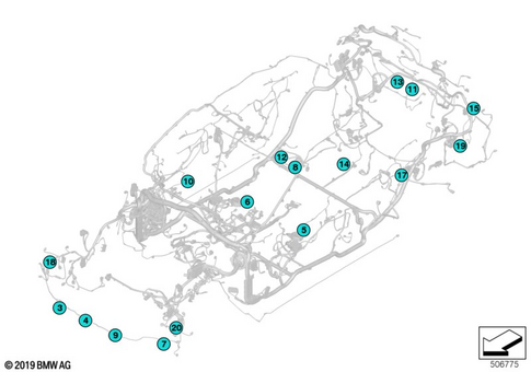 Plug Connection Overview for 2026 BMW BMW ALPINA B8 #18