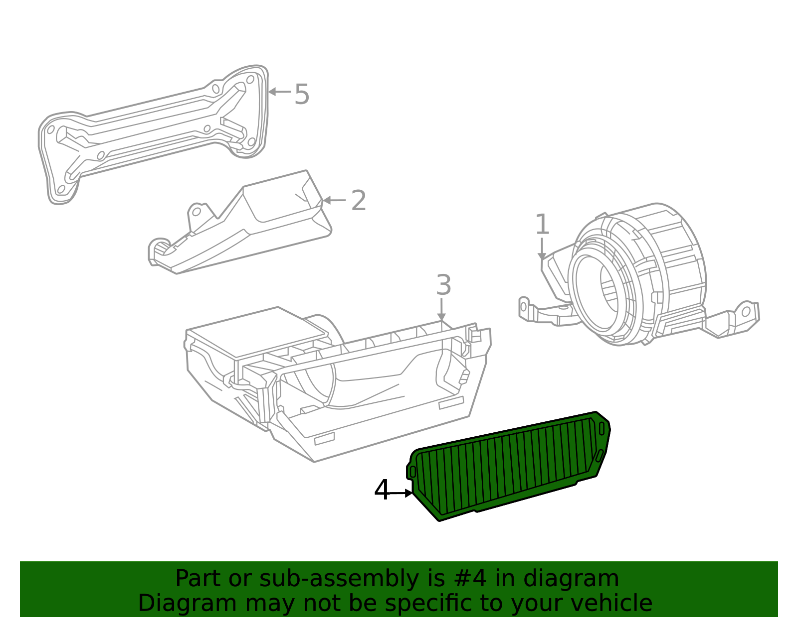 2021-2025 Toyota Sienna HV Hybrid Battery Filter | Driver