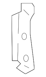 8W6803087 - Body: End Plate for Audi Image image