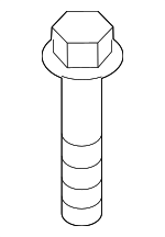 9YA02A608C - Engine: Air Duct Bolt for Mazda: 3, 6, CX-3, CX-30, CX-5, CX-50, CX-9, MX-30 EV Image