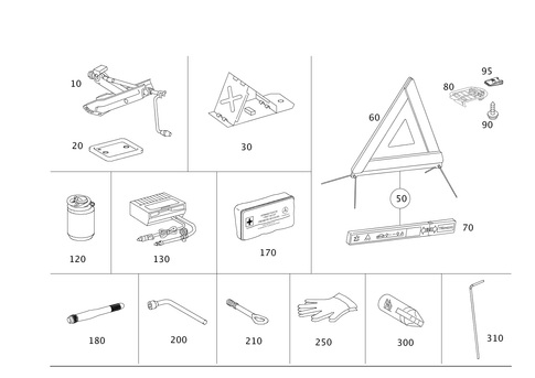 Tools and Accessories for 2011 Mercedes-Benz E63 AMG #0