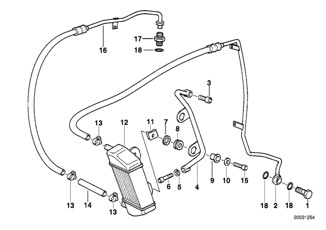17221341743 - : Oil Pipe Inlet for BMW-Motorrad Image