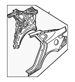 70100A8A50 - : Quarter Panel Assembly for Kia Image