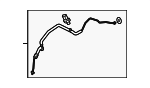 KD456146XA - HVAC: A/C Refrigerant Liquid Hose for Mazda Image