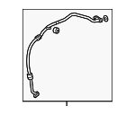 KN1B61462A - : 2019-2022 Mazda CX-5 - Rear Suction Line for Mazda: CX-5 Image