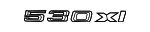 51147066927 - : Nameplate for BMW: 530xi Image
