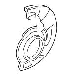 GP9A33261A - : Splash Shield for Mazda: 6 Image