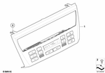 64113443981 - : Control Unit, Automatic Air Cond, Auc for BMW Image