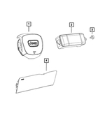 6MG521X9AD - Restraints: Driver Air Bag for Mopar Image