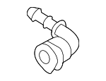 4G0955667C - Wiper &amp; Washer: Headlight Washer Hose Connector for Audi Image